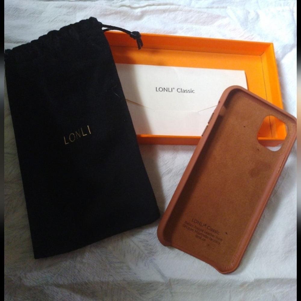 Leather iphone case